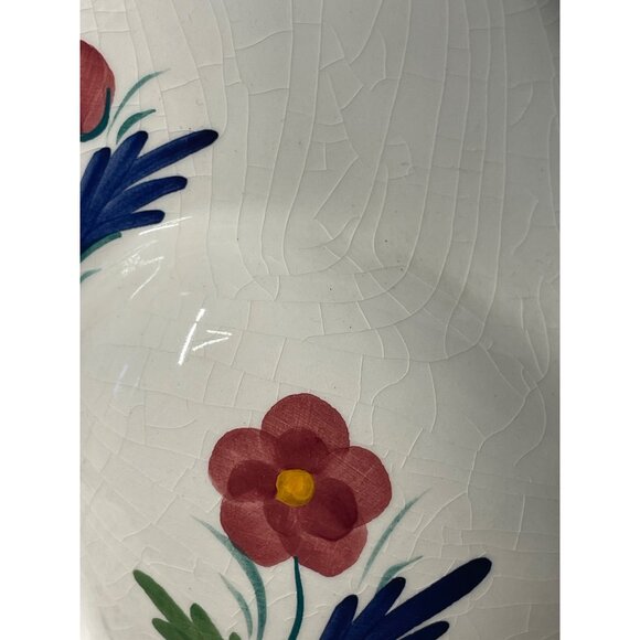 Vintage ELPA Alcobaca Portugal White Ceramic Cat Blue Glass Eyes - Picture 12 of 14